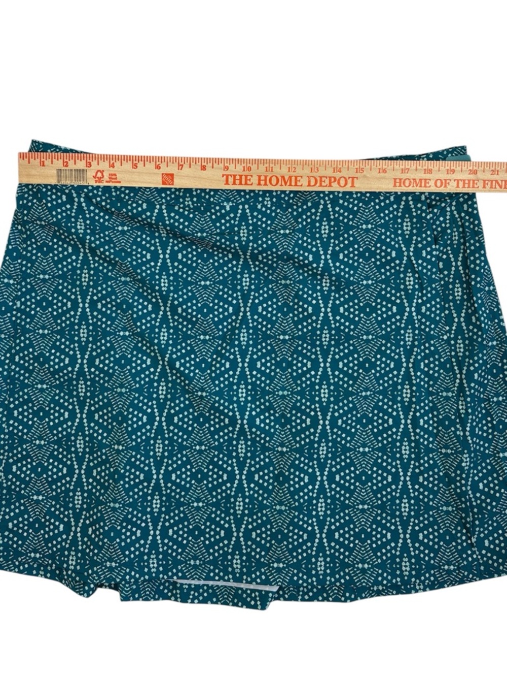 RipSkirt Hawaii XL Playa Ocean Teal Adjustable Wrap Mini Cover Up Hidden Pocket - Picture 4 of 6